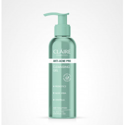 Очищающий гель для умывания ANTI-ACNE PRO Claire Cosmetics — купить гель от прыщей и акне в ЛНР оптом